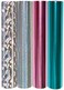 Spellbinders 4 MetallicHolographic Variety Pack Glimmer Hot Foil Roll, Multi