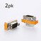 Arnorin DB9 Null Modem Adapter Male to Male 2 Pack