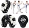 Valleycomfy Pratzen Boxen Pad Bandagen Boxen Mnner Schlagpolster Bratzen Hand Boxing Pads Kickboxen Boxpratzen fr Kampfsport Training Schlagkissen Muay Thai Taekwondo Karate Sport Zubehr