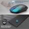 JOYACCESS J Wireless Keyboard and Mouse Combo, Rechargeable J JOYACCESS 2.4G Ergonomic and Slim Quiet Click Compact Keyboard and Mouse Designed for Windows, PC, Laptop,Tablet Black