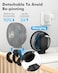 FRIZCOL Stroller Fan for Baby - Portable Fan Rechargeable - Battery Operated Fan(Use for 30Hrs- Fan for Handheld/Clip On/Car Seat/Desk/Camping