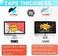 LeFix Replacement LCD Panel Adhesive Tape Strip StickerOpening Wheel Tool Kit for iMac A1418 A1419 A1418 Tape Kit A1419 946-4470-18-19