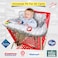 JOWEY Baby Shopping Cart Cover High Chair Cover for Baby Grocery Cart Cover Highchair Cover for Babies Infants Cushy Cart Seat Cover Cart Protector for Girl or Boy. Baby Registry Gift