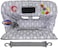JOWEY Baby Shopping Cart Cover High Chair Cover for Baby Grocery Cart Cover Highchair Cover for Babies Infants Cushy Cart Seat Cover Cart Protector for Girl or Boy. Baby Registry Gift