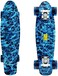 MEKETEC Skateboards Complete 22 Inch Mini Cruiser Retro Skateboard for Kids Boys Youths Beginners