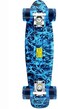 MEKETEC Skateboards Complete 22 Inch Mini Cruiser Retro Skateboard for Kids Boys Youths Beginners