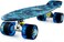 MEKETEC Skateboards Complete 22 Inch Mini Cruiser Retro Skateboard for Kids Boys Youths Beginners