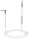 ToBySome Replacement Audio Cable Cord Wire with in-line Microphone and Control Compatible with for Beats by Dr Dre Headphones Solo, Studio, Pro, Detox, Wireless, Mixr, Executive, Pill (White