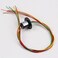 Comidox 12.5mm 300Rpm 6 Wires CIRCUITSx2A Capsule Electrical Slip Ring for Monitor Robotic Electrical Test Equipment 1Pcs