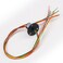 Comidox 12.5mm 300Rpm 6 Wires CIRCUITSx2A Capsule Electrical Slip Ring for Monitor Robotic Electrical Test Equipment 1Pcs
