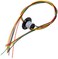 Comidox 12.5mm 300Rpm 6 Wires CIRCUITSx2A Capsule Electrical Slip Ring for Monitor Robotic Electrical Test Equipment 1Pcs