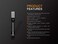 EdisonBright Fenix LD02 V2.0 70 lumen neutral white/UV pen-type LED flashlight bundle with AAA battery
