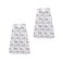 Yoga Sprout Soft Jersey Safe Sleep Wearable Sleeping Bag, Bloom, 0-6 Months