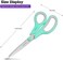 iBayam Scissors, 8" Multipurpose Scissors Bulk 3-Pack, Ultra Sharp Blade Shears, Comfort-Grip Handles, Sturdy Sharp Scissors for Office Home School Sewing Fabric Craft Supplies, Fit Both Right/Left Ha