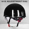 ILM Motorcycle Half Helmet with Sunshield Quick Release Strap Half Face Fit for Cruiser Scooter DOT Approved 883V