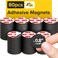 X-bet MAGNET ic Dots - Self Adhesive Dots (0.8" x 0.8"- PeelStick ic Circles - Flexible Sticky s - Sheets is Alternative to ic Squares, Stickers, Strip and Tape