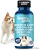 علاج BestLife4Pets لنزلات البرد والتهابات الجهاز التنفسي للقطط - تنفس بسهولة، راحة طبيعية لسيلان الأنف والعطس والسعال واحتقان الأنف والربو لدى قطتك - 400 حبة عديمة الرائحة والطعم