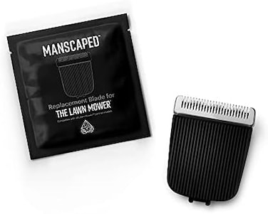 Manscaped Refining The Gentleman Lawn Mower 2.0 Ceramic Blade Head Refill, Hygienic Snap-In Trimmer Replacement Blades, Electric Clipper Blades, Personal Shaver Replaceable Blade