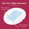 NatureBond Disposable Nursing Pads Ultra Thin Breastfeeding Breast Pads, Light, Contoured and Highly Absorbent. Highest Absorbency/Thinness Ratio 1mm (120pcs