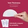 NatureBond Disposable Nursing Pads Ultra Thin Breastfeeding Breast Pads, Light, Contoured and Highly Absorbent. Highest Absorbency/Thinness Ratio 1mm (120pcs