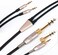 NEW NEOMUSICIA Replacement Cable Compatible with Hifiman HE4XX, HE-400i (The Latest Version with Both 3.5mm PlugHeadphones 3.5mm6.35mm to Dual 3.5mm Jack Male Cord 3m/9.9ft
