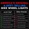 Activ Life Bike Lights (2 Wheels, PatrioticFitness Gifts for Men Who Have Everything Best Son Daughter Grandson Granddaughter Niece Nephew Fun Sports Presents Xmas 2020 Cool Ideas for Women