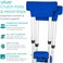 Vive Crutch Pads Padding For Walking Arm Crutches Universal Underarm Padded Forearm Handle Pillow Covers For Hand Grips Soft Foam Armpit Bariatric Accessories For Adults Kids One Size Blue