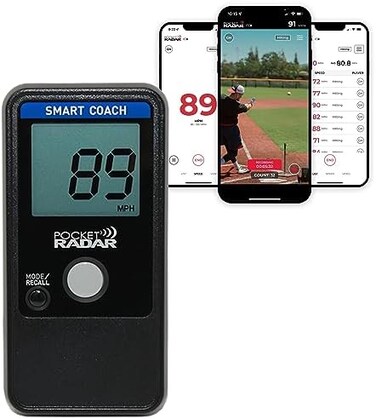 جهاز Pocket Radar Smart Coach / متوافق مع تطبيق Pocket Radar