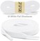 DELELE Solid Flat Shoelaces Hollow Thick Athletic Shoe Laces Strings 2 Pair
