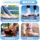 DELELE Solid Flat Shoelaces Hollow Thick Athletic Shoe Laces Strings 2 Pair