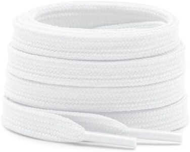 DELELE Solid Flat Shoelaces Hollow Thick Athletic Shoe Laces Strings 2 Pair