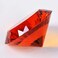 Yarrkc Amber Crystal Glass Diamond Shaped Decoration 60mm Jewel Paperweight,Gift Decoration Idea For Christmas, Thanksgiving (Please identify our brand Yarr Store