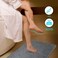 Secura Housewares Soft Microfiber Bathroom Rugs, 47 x 28 Inches Non Slip Bath Mat for Door, BathroomBedroom with Water Absorbent, Machine Washable (Gray