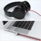 Learsoon Replacement Audio Aux Auxiliary Extension Cord Cable Wire Compatible for Beats by Dr Dre Solo Studio Pro/Detox Edition Headphones (Red