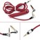 Learsoon Replacement Audio Aux Auxiliary Extension Cord Cable Wire Compatible for Beats by Dr Dre Solo Studio Pro/Detox Edition Headphones (Red