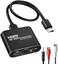 مستخرج صوت ARC HDMI من avedio Links بدقة 4K@60Hz، يدعم HDMI إلى HDMI، وToslink البصري، وSPDIF، وAUX ستيريو 3.5 مم، ومحول صوت، ومقسم، ومدمج، ويدعم HDCP2.2، وPCM، وDTS 5.1، وDolby Digital
