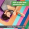 Gaiam Essentials Thick Yoga Mat FitnessExercise Mat with Easy-Cinch Yoga Mat Carrier Strap, 72"L x 24"W x 2/5 Inch Thick