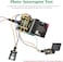 KEYESTUDIO BBC Micro:bit Expansion Board Breakout Adapter Shield for BBC Micro bit Starter Kit Compatible with Microbit V2, V1 Controller Board(Without Microbit