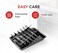 Elbee Home Premium 13 Inch Brownie Baking Pan with Dividers for Professional Slices Non Stick Carbon Steel