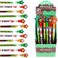 TINYMILLS 24 Pcs Pixel Miner Themed Multi Point Pencils