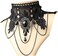 iWenSheng Halloween Costumes Jewelry for Women - Steampunk Black Lace Choker Necklace Gothic Jewelry Accessories, Vampire Choker Necklace Costume for Teen Girls