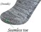 Yomandamor 5 Pairs Men's Bamboo Low Cut Trainer Socks Seamless Diabetic Socks,6-11