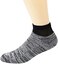 Yomandamor 5 Pairs Men's Bamboo Low Cut Trainer Socks Seamless Diabetic Socks,6-11
