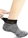 Yomandamor 5 Pairs Men's Bamboo Low Cut Trainer Socks Seamless Diabetic Socks,6-11