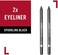 Rimmel Scandaleyes Waterproof Kohl Kajal Liner, Black, 0.04 Ounce (Pack of 2