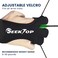 قفازات رماية Seektop، مصنوعة من الجلد، بثلاثة أصابع، لحماية الأصابع، مناسبة للشباب والكبار والمبتدئين.