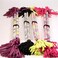Z-Stix Kids Made to Order Handmade Juggling Sticks Flower/Devil Stick - Kids Stix 46cm - Pattern Series (Rainbow
