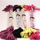 Z-Stix Kids Made to Order Handmade Juggling Sticks Flower/Devil Stick - Kids Stix 46cm - Pattern Series (Rainbow