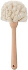 Fox Run, 4 x 4 x 10, Natural Horsehair Fiber Kitchen and Dish Brush