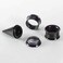 TBOSEN 36PCS Ohr Gauge Stretching Kit Edelstahl Double Flare Legierung Tapers 2 In 1 Stecker Set se 14G-00G